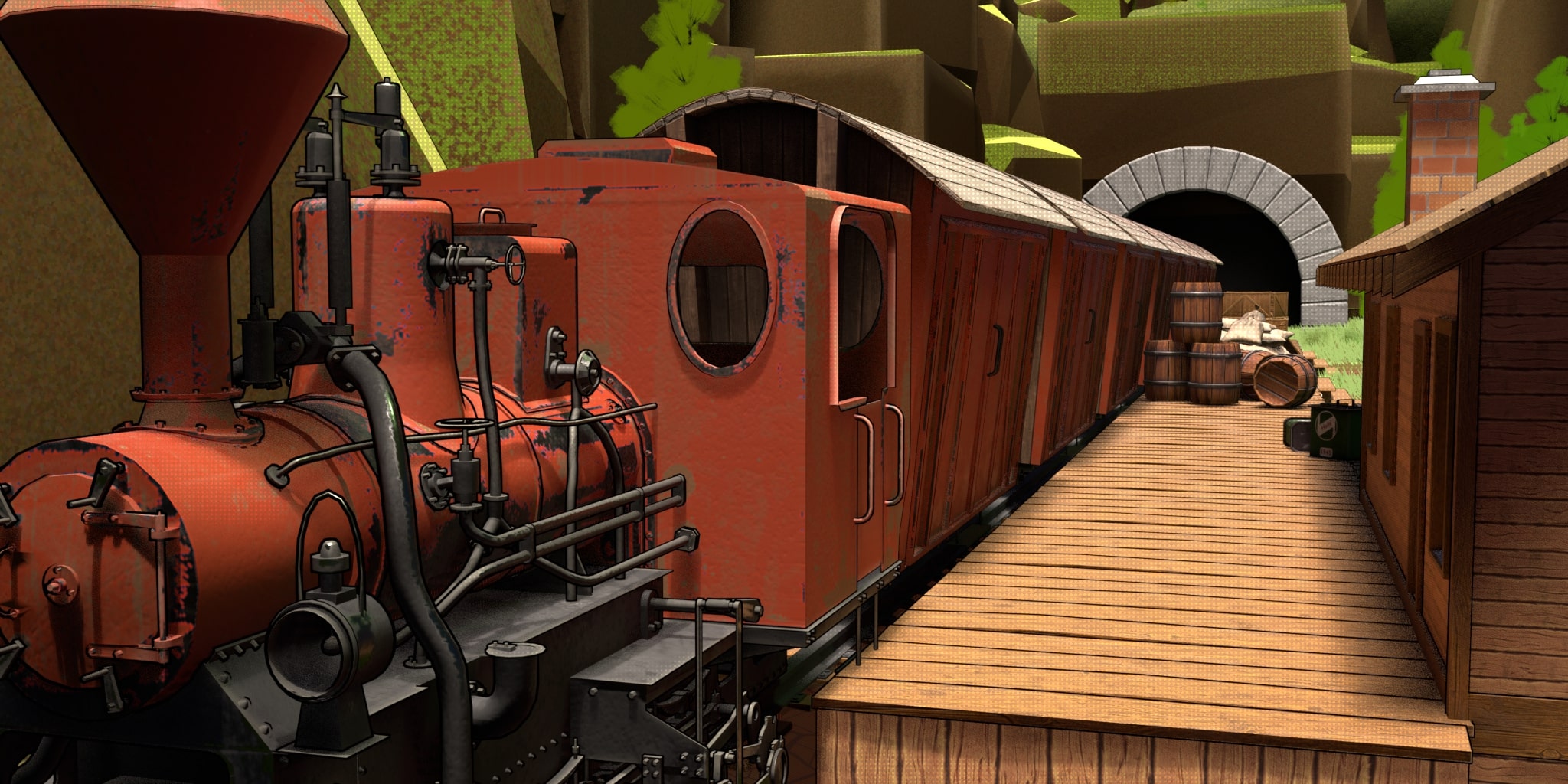 Le train (illustration provisoire)